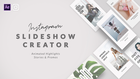 Instagram Stories - Highlights Slideshow Creator