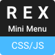 Rex Mini Menu - CodeCanyon Item for Sale