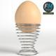 Egg on a holder - 3DOcean Item for Sale