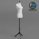 Female mannequin on stand - 3DOcean Item for Sale