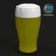 Glass with beer 9 - 3DOcean Item for Sale