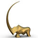 Rhino sculpture - 3DOcean Item for Sale