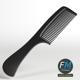 Hair comb with handle - 3DOcean Item for Sale