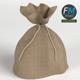 Jute sack - 3DOcean Item for Sale
