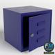 Modular box locker - 3DOcean Item for Sale