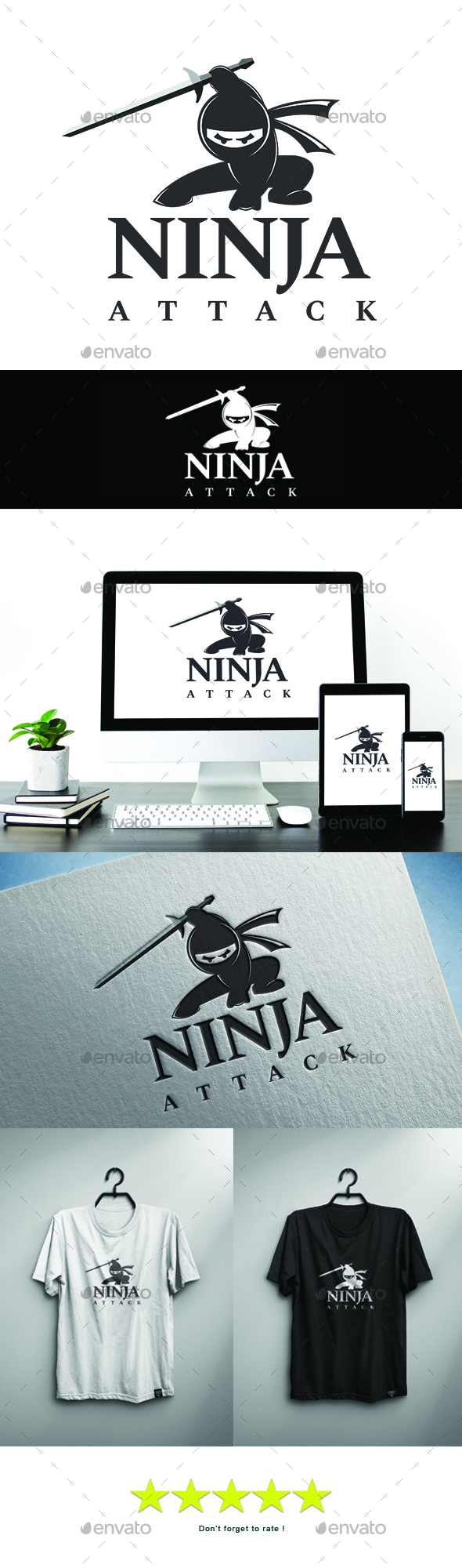 Ninja Attack - Ninja Logo