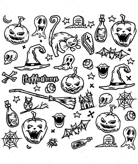 Halloween Illustrations