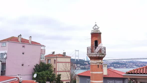 Istanbul Bosphorus Aerial View 