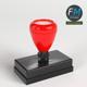 Pre inked rubber stamp - 3DOcean Item for Sale