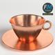 Pure copper tea cup - 3DOcean Item for Sale