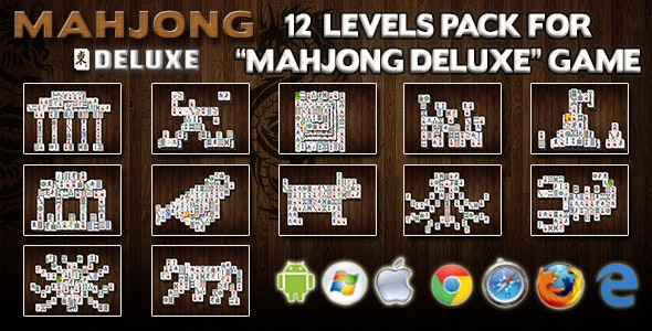 12 Levels Pack For Ctl Mahjong Deluxe