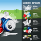 Environment Pollution Illustration Info Chart - GraphicRiver Item for Sale