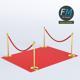 Red carpet module - 3DOcean Item for Sale