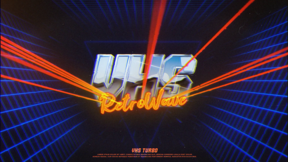 Retro VHS Logo alt