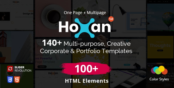 Hoxan - Multipurpose Creative HTML5