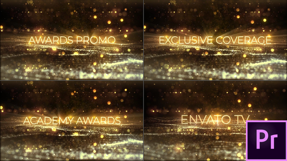 Award Show Titles - Premiere Pro