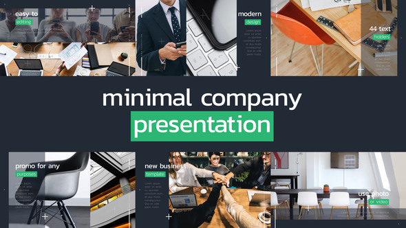 Minimal Company Presentation alt