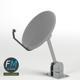 Satellite dish - 3DOcean Item for Sale