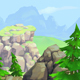 Green Valley - Game Background - GraphicRiver Item for Sale