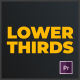15 Simple Lower Thirds - VideoHive Item for Sale