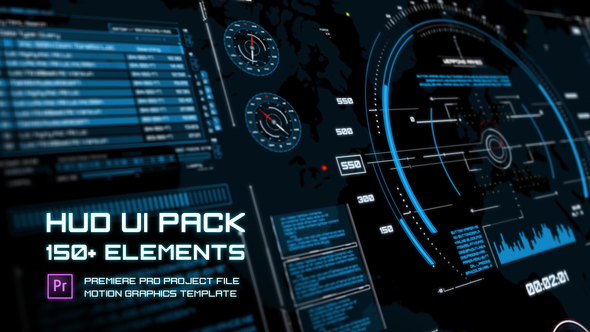 HUD UI Elements Pack - Essential Graphics