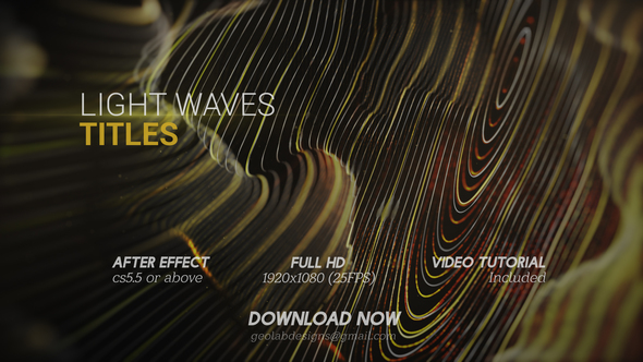 Light Waves Titles  l  Waves Line Titles  l  Particles Titles alt