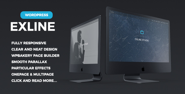 Onepage Multipurpose Elementor WordPress Theme | Exline