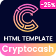 ICO Cryptocash – ICO Crypto Currency & ICO Landing Page HTML5 Template - ThemeForest Item for Sale
