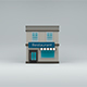 Low Poly Restaurant - 3DOcean Item for Sale