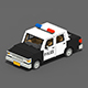 Voxel Police Car - 3DOcean Item for Sale