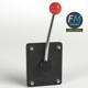 Wall mounted lever - 3DOcean Item for Sale