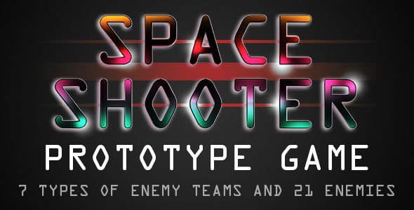 Space Shooter Prototype Game (Construct 2 | CAPX | HTML5 | CORDOVA)