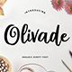 Olivade - Script Font - GraphicRiver Item for Sale