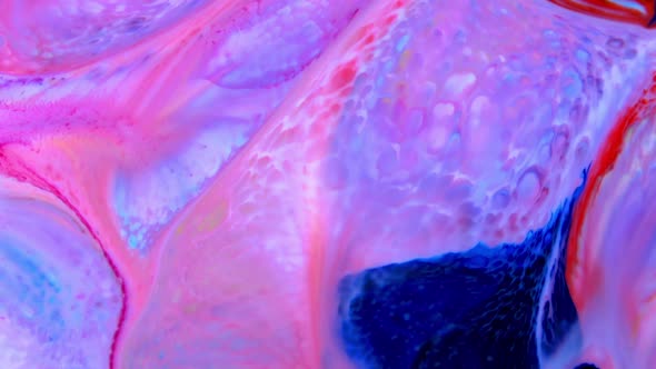 Abstract Colorful Sacral Liquid Waves Texture 538