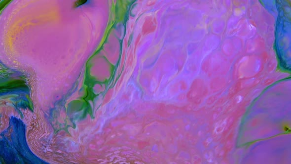 Abstract Colorful Fluid Paint Background 23 alt