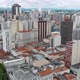 Curitiba, city historic center, Skyscrapers, Buildings (Brazil) aerial view - VideoHive Item for Sale
