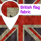 Fabric british flag - 3DOcean Item for Sale
