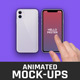Animated iFone 11 Hand Swipe Mockup - GraphicRiver Item for Sale