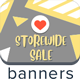 Storewide Sale Ad Banners - GraphicRiver Item for Sale