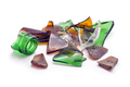 Broken old glass pieces - PhotoDune Item for Sale