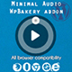 Minimal Audio Plugin WpBakery Addon - CodeCanyon Item for Sale