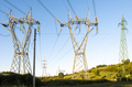 High voltage transmission lines. - PhotoDune Item for Sale