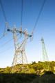 High voltage transmission lines. - PhotoDune Item for Sale
