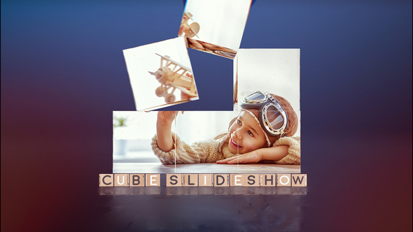 Cube Slideshow | After Effects Template