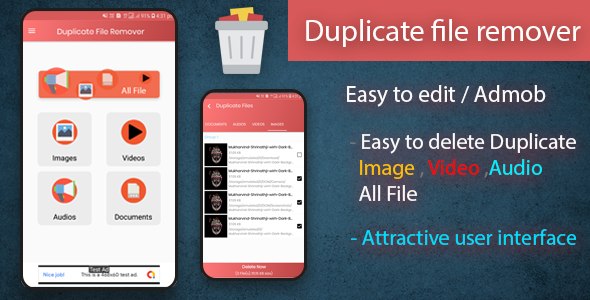 Duplicate File Remover Native Android App (Android 10)