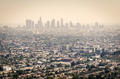 Aerial View of Downtown Los Angeles from Griffith Park - PhotoDune Item for Sale