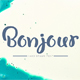Bonjour Hand Drawn Font - GraphicRiver Item for Sale