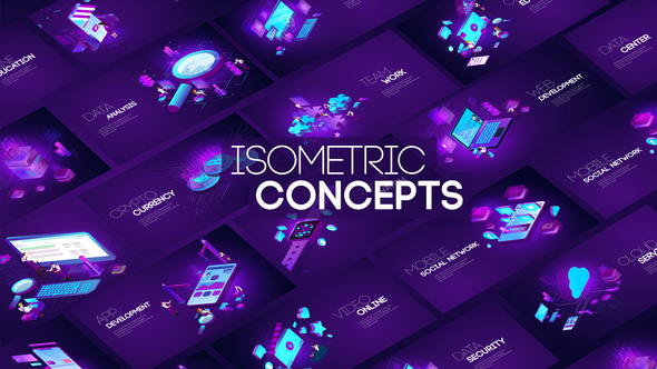 Isometric Technology Concepts Pack