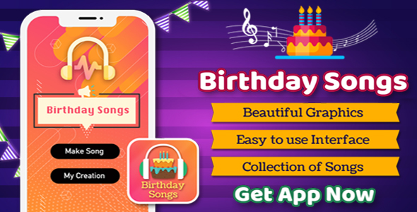 Birthday Songs maker ( android 10 )