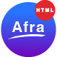 Afra - Multipurpose Business & Agency HTML5 Template - ThemeForest Item for Sale